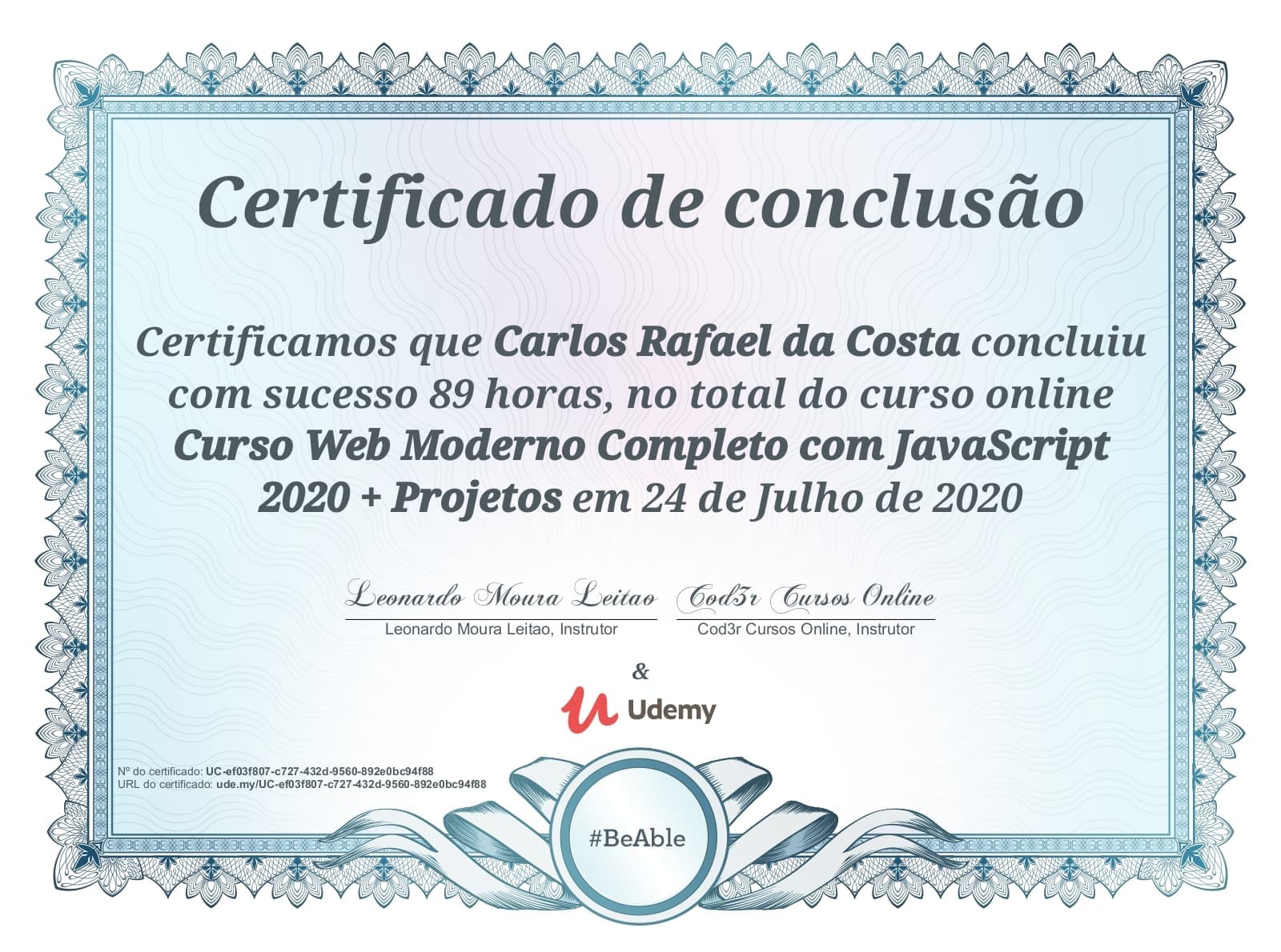 Curso Web Moderno Completo com Javascript 2020 + Projetos